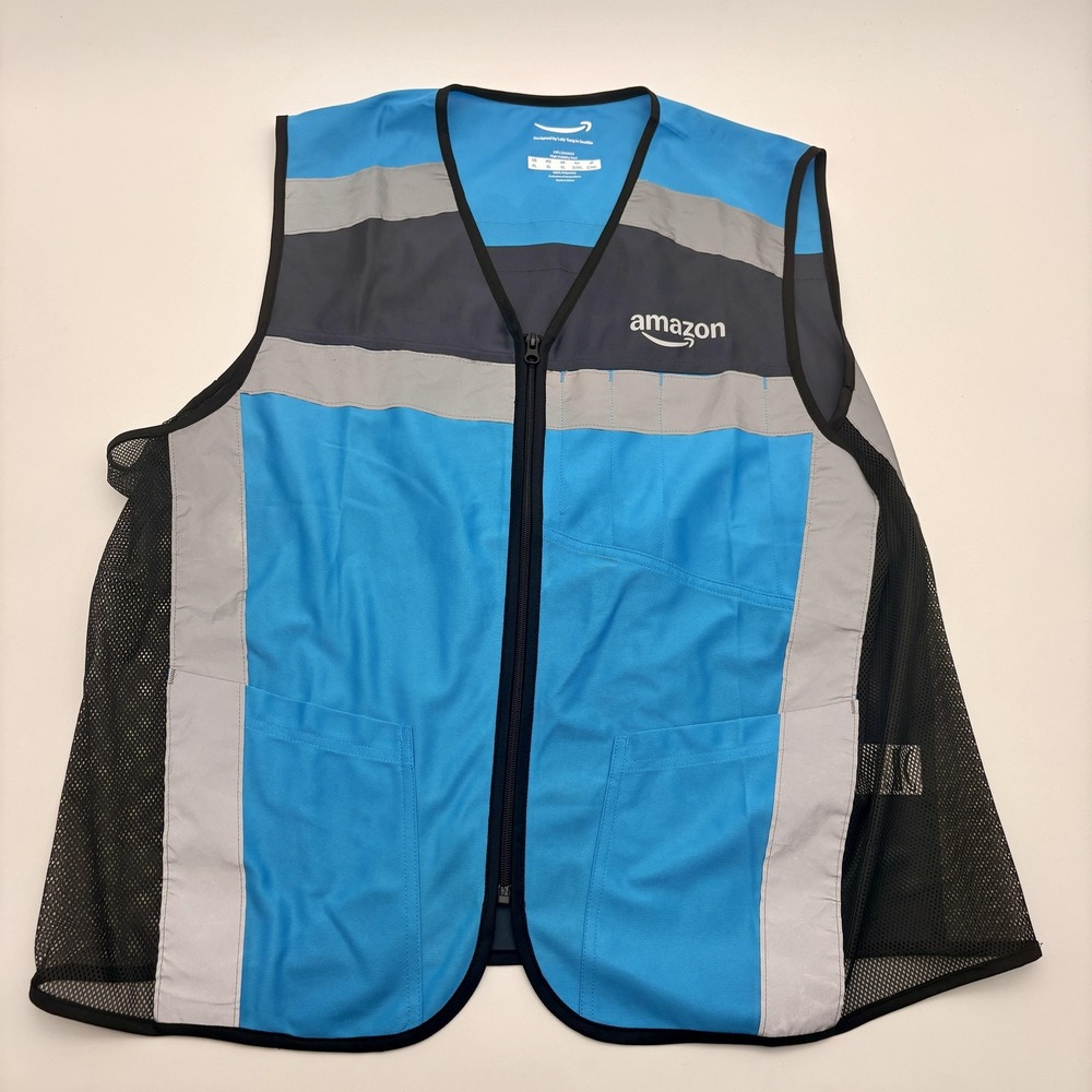 Amazon Blue and Gray Men's Vest